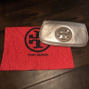 Authentic Tory Burch clutch